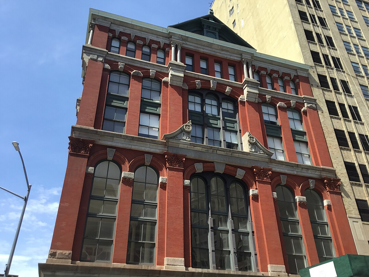 New York Mercantile Exchange building, home of WTI crude futures